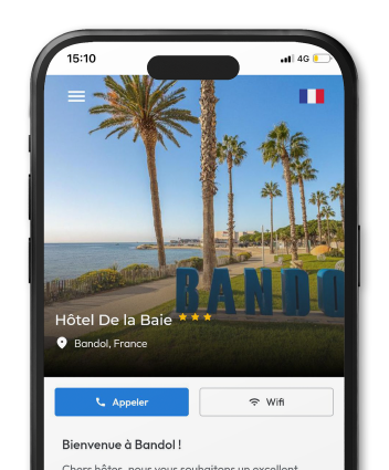 Application de conciergerie pour les hôtels
